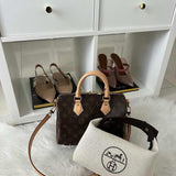 Upcycled Hermes Dust Bag-Bride Bag