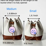 Upcycled Hermes Dust Bag-Bucket Bag