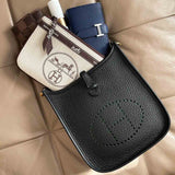 Upcycled Hermes Dust Bag-Coin Purse