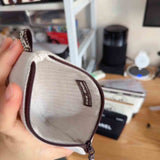 Upcycled Hermes Dust Bag-Coin Purse/Shell Style