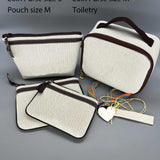 Upcycled Hermes Dust Bag-Cosmetic Bag Kit