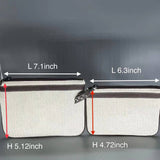 Upcycled Hermes Dust Bag-Cosmetic Bag Kit