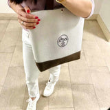 Upcycled Hermes Dust Bag-Tote Bag