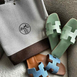 Upcycled Hermes Dust Bag-Tote Bag