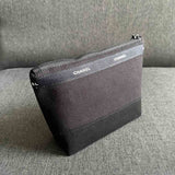 Upcycled Chanel Dust Bag-Zipper Pouch
