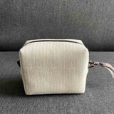 Upcycled Hermes Dust Bag-Zipper Pouch