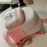 Upcycled Hermes Dust Bag-Backpack