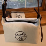 Upcycled Hermes Dust Bag-Bride Bag