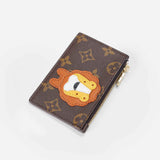 Lion Zippered Cardholder