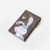 Rabbit Zippered Cardholder