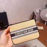 Upcycled Dior Dust Bag-Coin Purse