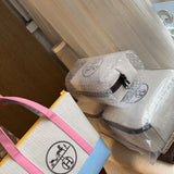 Upcycled Hermes Dust Bag-Mini tote