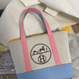 Upcycled Hermes Dust Bag-Mini tote