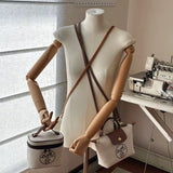 Upcycled Hermes Dust Bag-LC Pouch