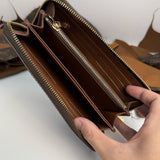 Zip-Around Long Wallet